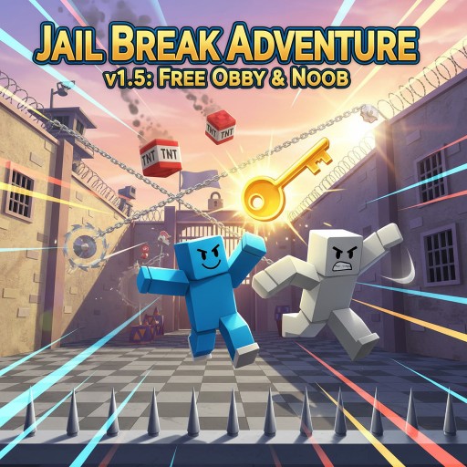 Jail Break Adventure v1.5: Free Obby & Noob Images