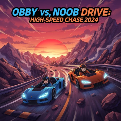 Obby vs Noob Drive: High-Speed Chase 2024 Images