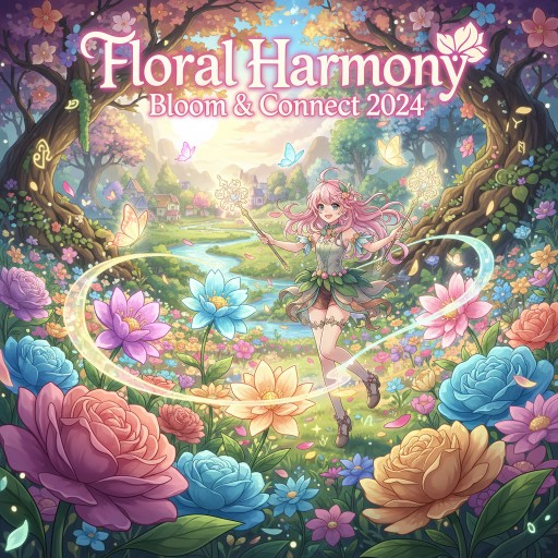 Floral Harmony: Bloom & Connect 2024 Images