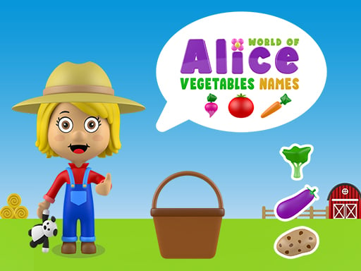 World of Alice   Vegetables Names Images