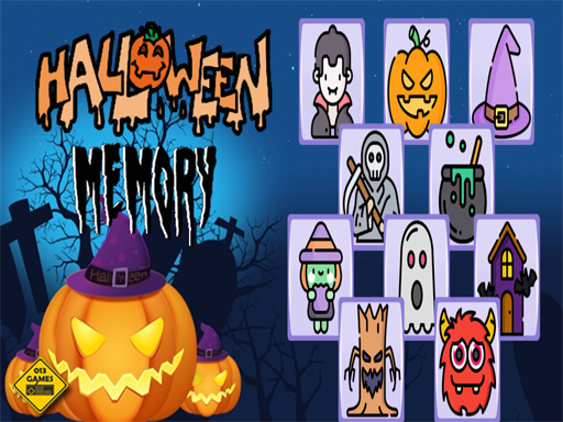 Halloween Memory Game Images