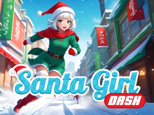 Santa Girl Dash Images