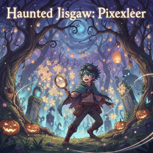 Haunted Jigsaw: Pixelseer Images