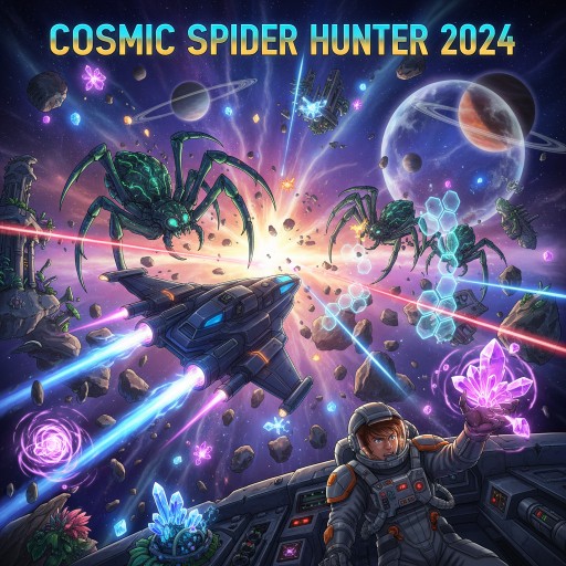 Cosmic Spider Hunter 2024 Images