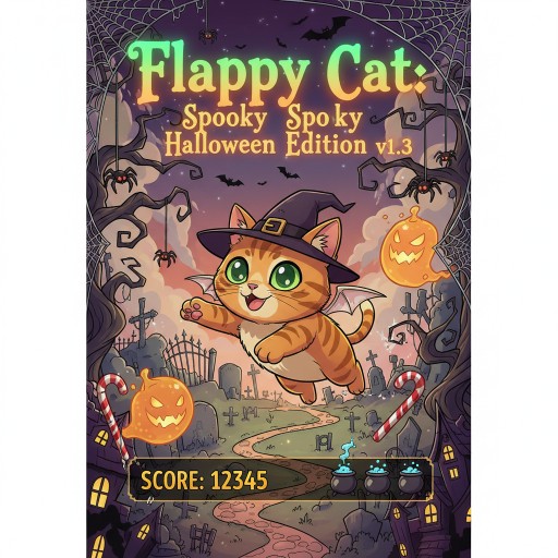 Flappy Cat: Spooky Halloween Edition v1.3 Images