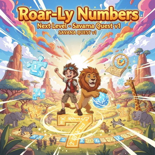 Roar-Ly Numbers Next Level - Savanna Quest v1 Images
