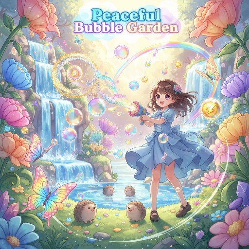 Peaceful Bubble Garden Images