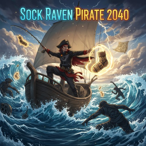 Sock Raven Pirate 2040 Images