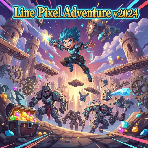 Line Pixel Adventure v2024 Images