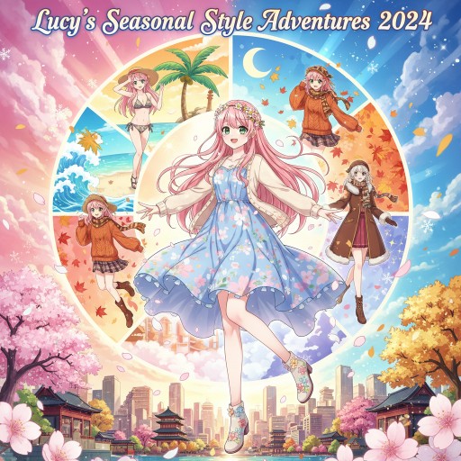Lucy's Seasonal Style Adventures 2024 Images